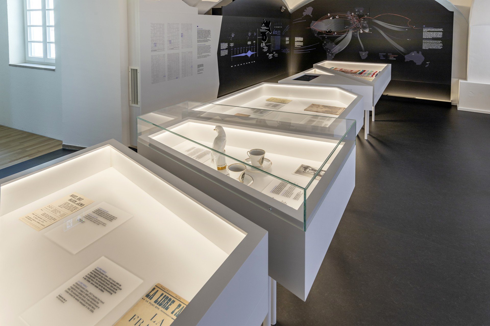 Initial exhibition concept sketch