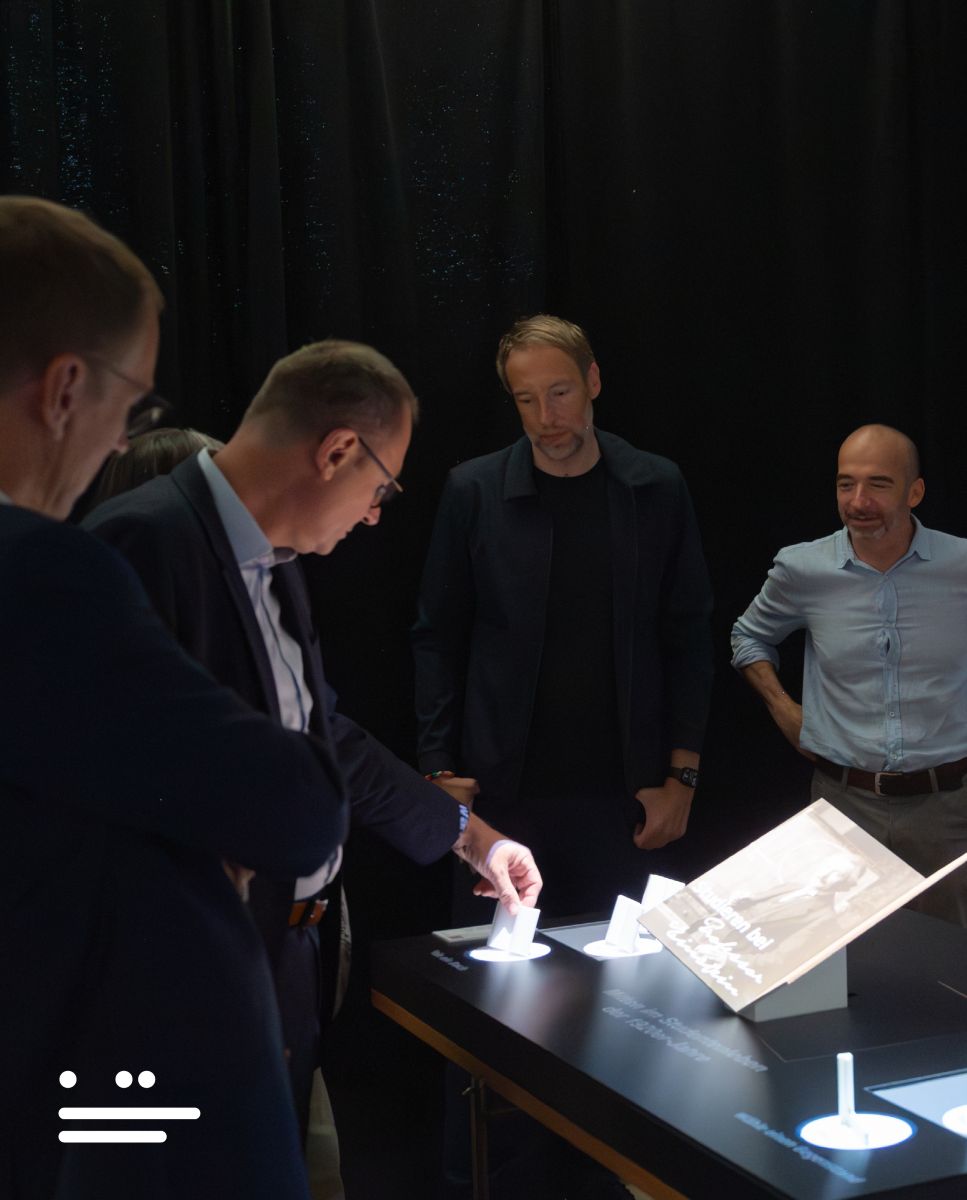 Final exhibition display