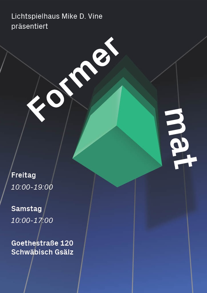 Promotional poster for the Former Mat visualization