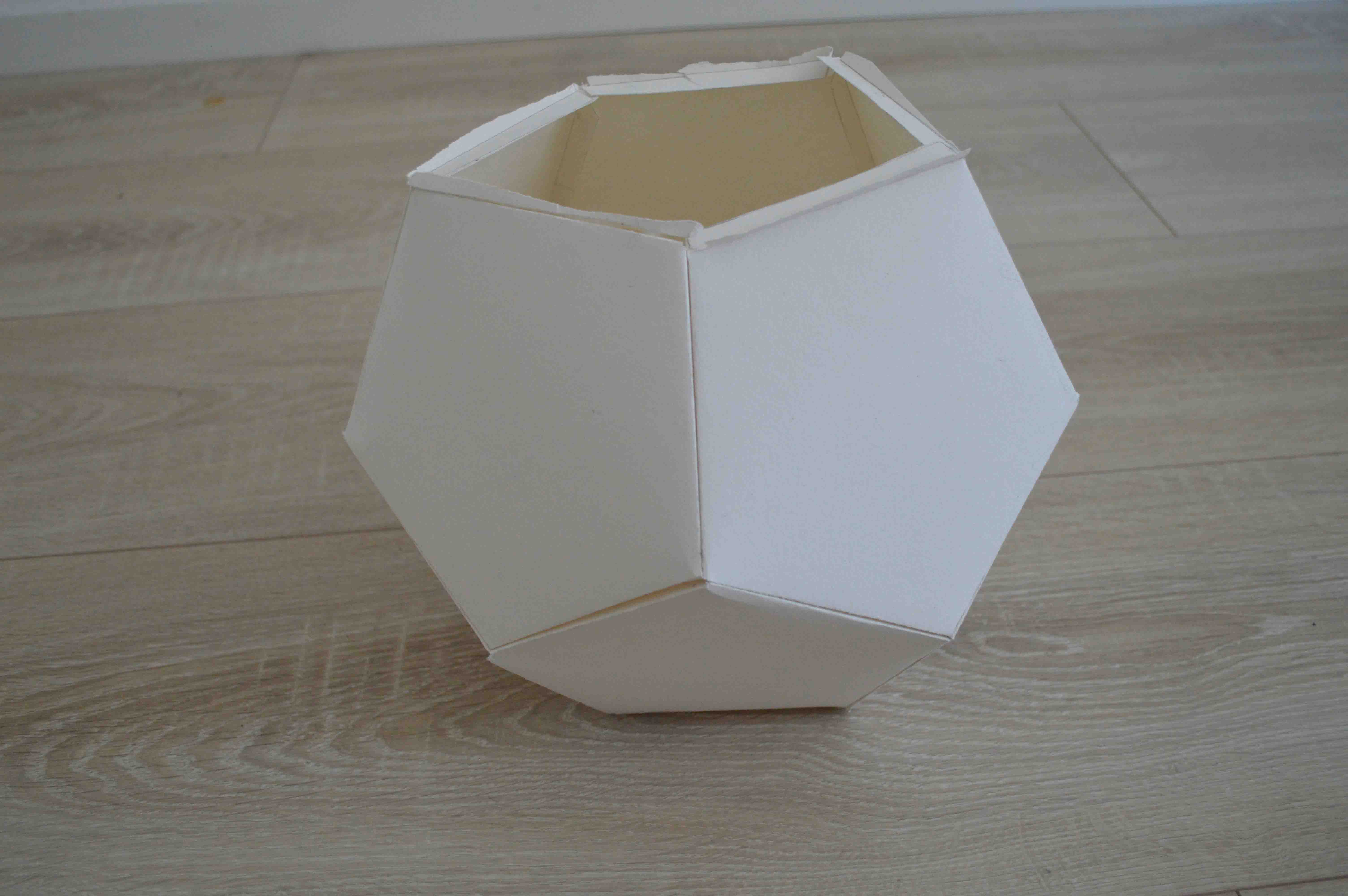 Initial dodecahedron construction
